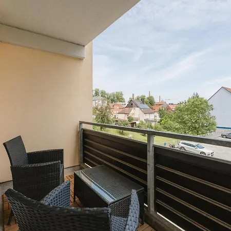 Exklusiv & Zentral: 1-zi. Mit Balkon Stellplatz * Bayreuth