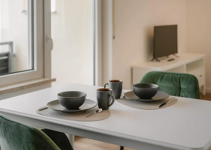 Lejlighed Exklusiv & Zentral: 1-zi. Mit Balkon Stellplatz